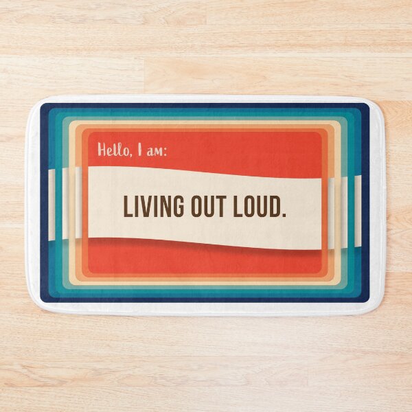 Item preview, Hello, I am - Nametags of Affirmation - Living Out Loud designed and sold by Boundliss.
