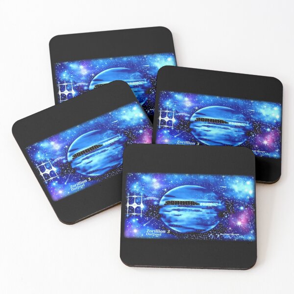 Item preview, Cosmic Art  //  Zorillion 3 Outpost designed and sold by Imagin8er.