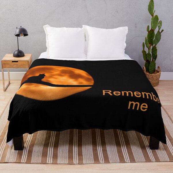 Item preview, ANIMALS #91 - Full Golden Moon with Cat Silhouette - Remember me designed and sold by DEL-Productions.
