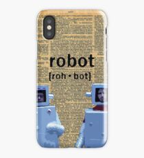 Flight of the Robots iPhone Case