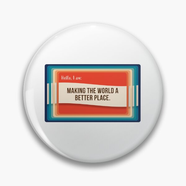Item preview, Hello, I am - Nametags of Affirmation - Making the World a Better Place designed and sold by Boundliss.
