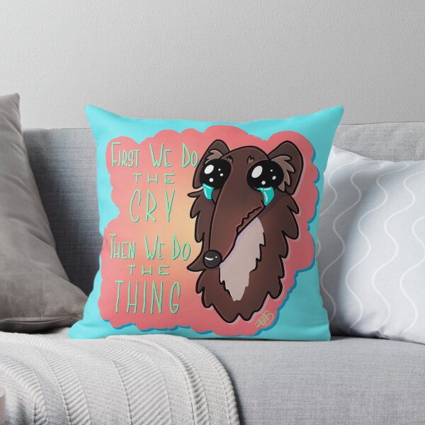 Do The Thing Throw Pillow