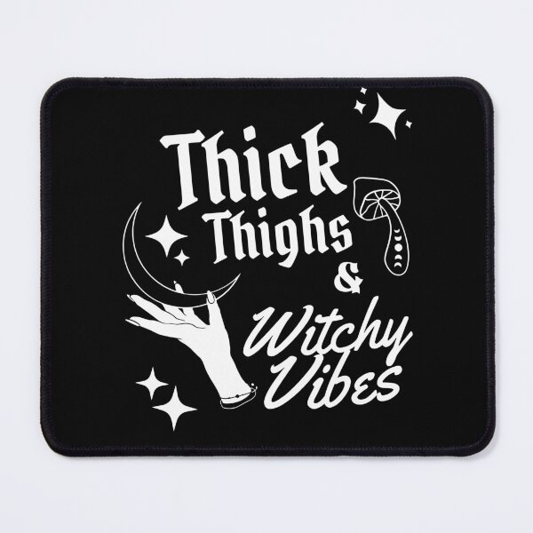 Item preview, Thick thighs and witchy vibes designed and sold by BlkBearyDesigns.