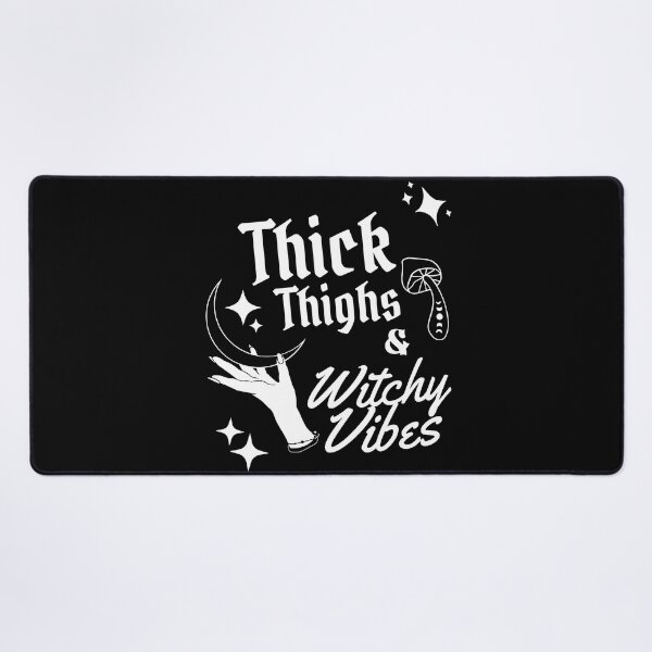 Item preview, Thick thighs and witchy vibes designed and sold by BlkBearyDesigns.