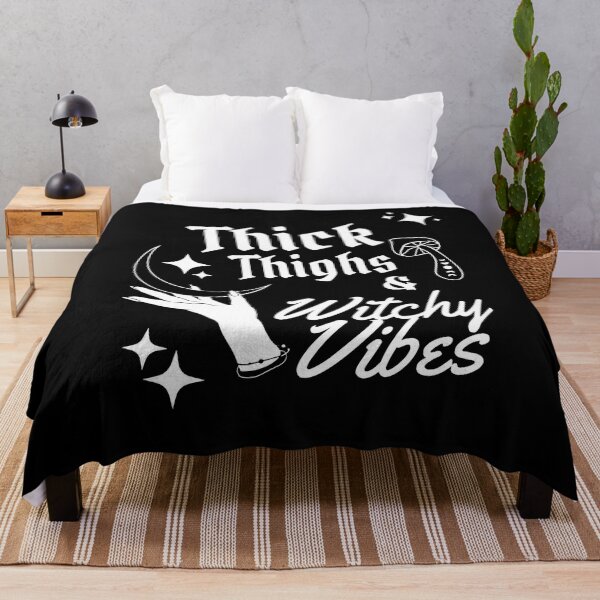 Item preview, Thick thighs and witchy vibes designed and sold by BlkBearyDesigns.