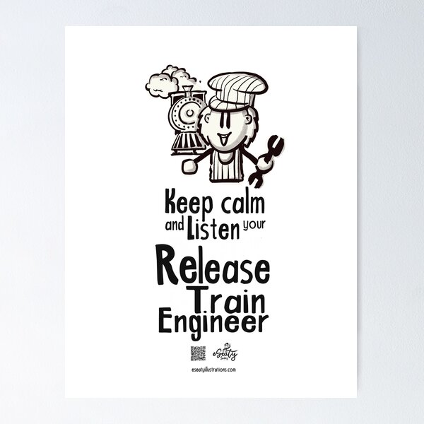 Item preview, Keep calm and listen to your Release Train Finallyeer designed and sold by eSeaty.