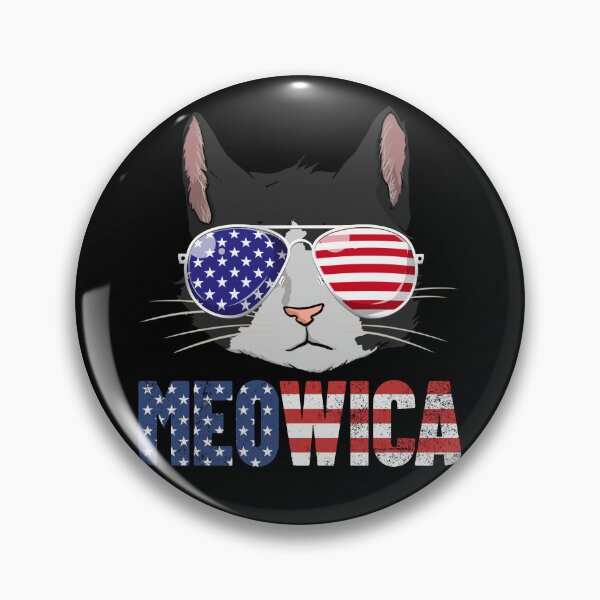 Artikelvorschau, Meowica American Flag 4th Of July Tuxedo Cat Meowica Gear entworfen und verkauft von DynamicDesign.