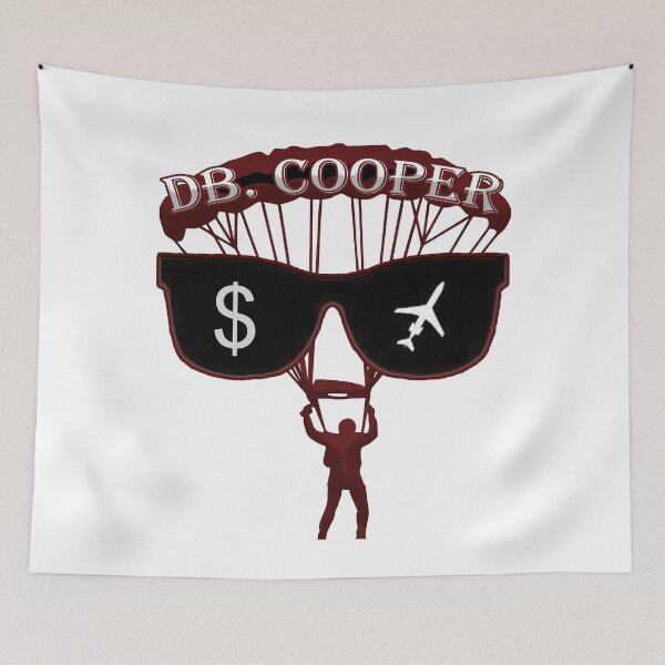 Item preview, Db cooper flight 305 T-Shirt designed and sold by wissoo.