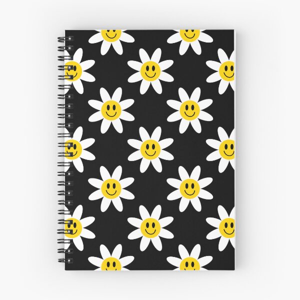 Item preview, Smiling Daisies Black designed and sold by Julie Erin Designs.