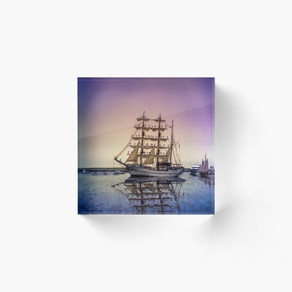 Sail Boston -Guayas Acrylic Block
