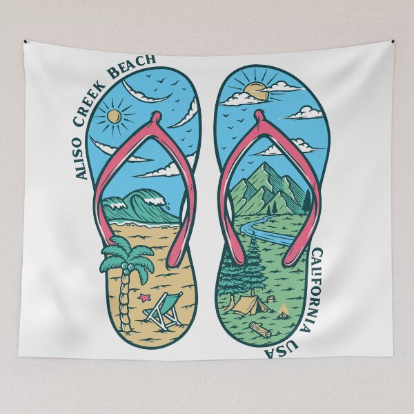 Item preview, Aliso Creek Beach Sandals designed and sold by LanikaiBeach.