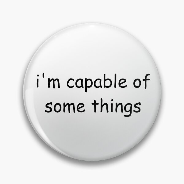 Item preview, i am capable of some things designed and sold by Ugly Bugs.