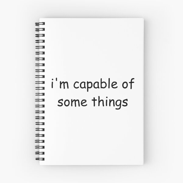 Item preview, i am capable of some things designed and sold by Ugly Bugs.
