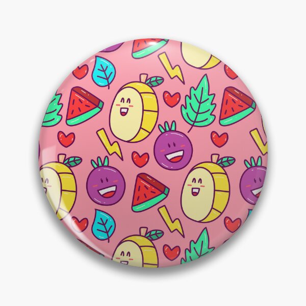 Item preview, Fruits doodle pattern designed and sold by AdelDa19.