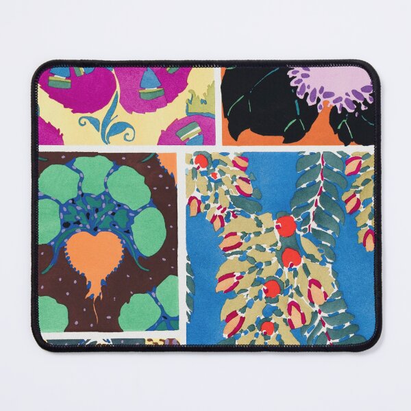 Item preview, Retro Patchwork Floral Pattern designed and sold by TheCatmeow2000.