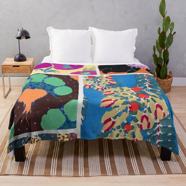 Item preview, Retro Patchwork Floral Pattern designed and sold by TheCatmeow2000.