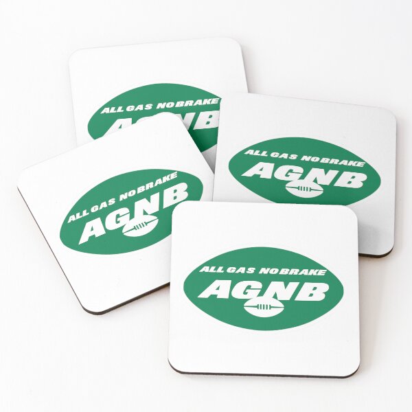 Item preview, NYJ All Gas No Brake Logo designed and sold by Gang Green Gear.