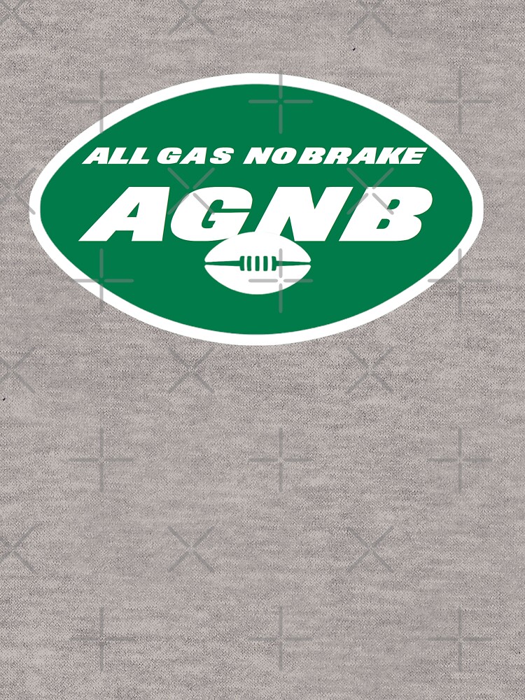 NYJ All Gas No Brake Logo Sticker for Sale by GangGreenGear