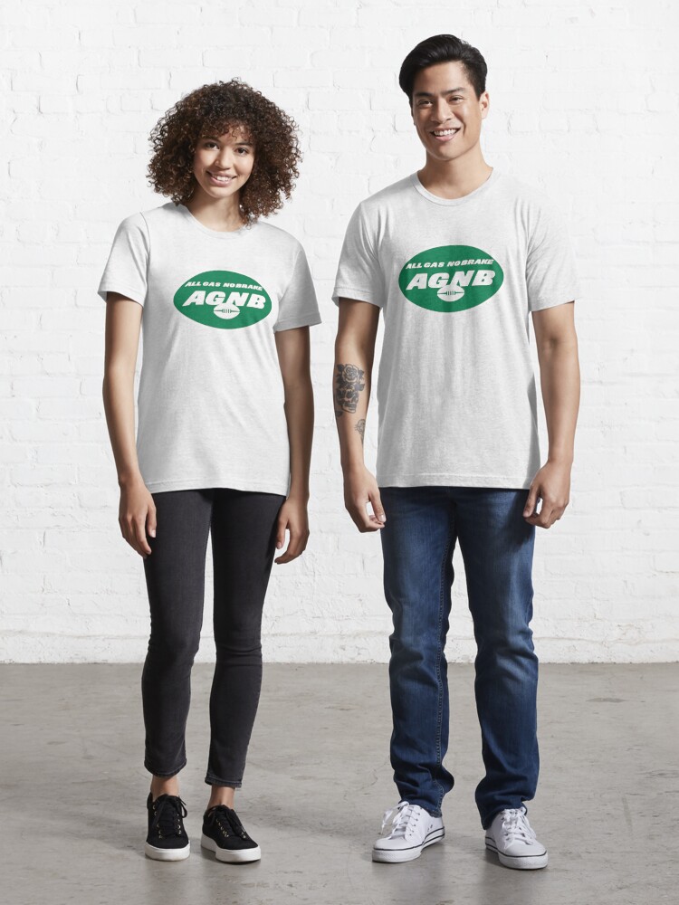 YeetDezigns New York Jets Shirt - All GAS No Brake Shirt agnb - Robert Saleh - Jets T-Shirt - NY Jets Football Tee