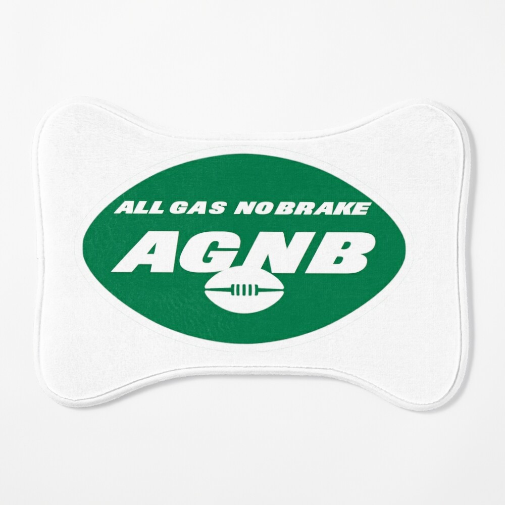 NYJ All Gas No Brake Logo Sticker for Sale by GangGreenGear