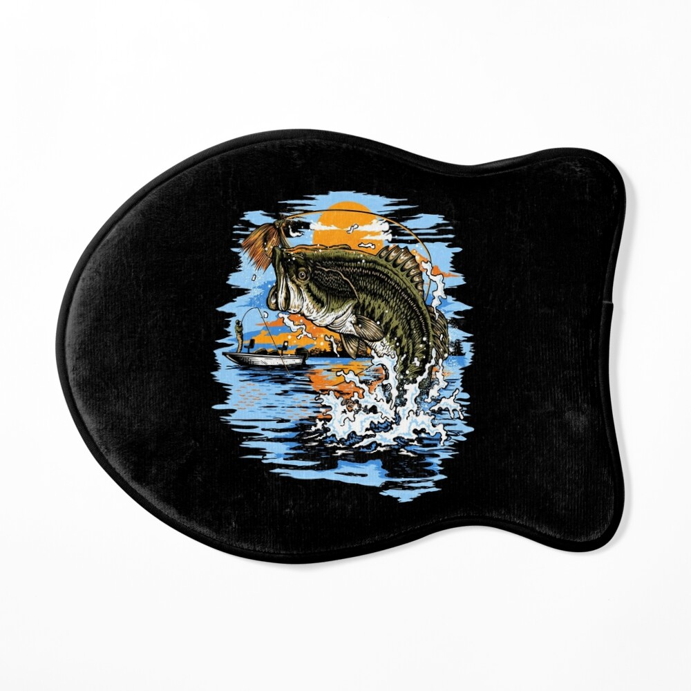 Large Mouth Bass Fishing Graphic print" iPad Case  Skin for Sale by  jakehughes2015 Redbubble