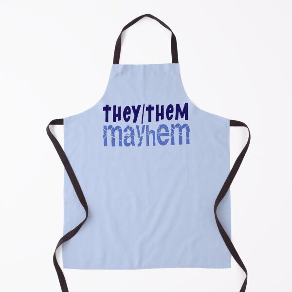Item preview, THEY / THEM: MAYHEM trans non-binary genderqueer agender designed and sold by incurablehippie.