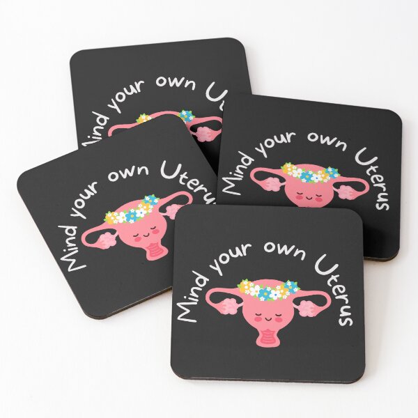 Item preview, Mind your Own Uterus -Flowers designed and sold by KLWBDesigns.