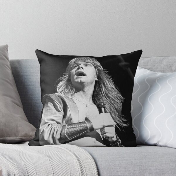 Item preview, Michael Kiske - Helloween - BW Photograph designed and sold by ConcertImages.