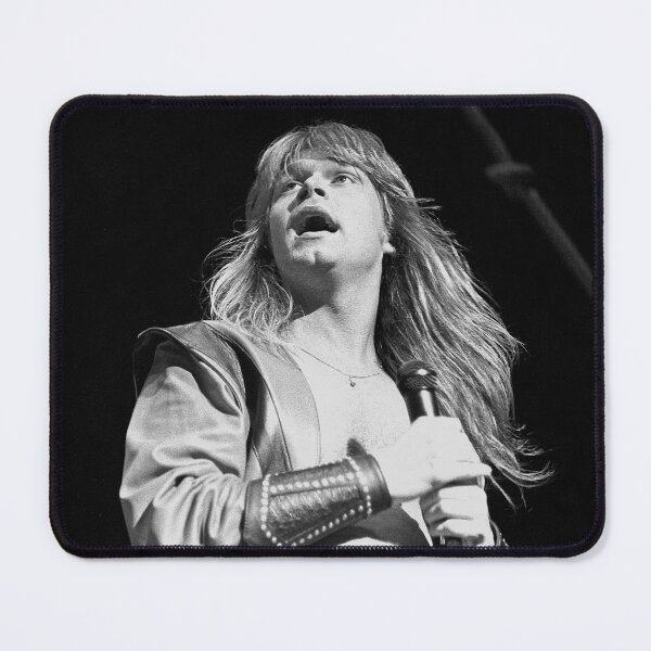 Item preview, Michael Kiske - Helloween - BW Photograph designed and sold by ConcertImages.