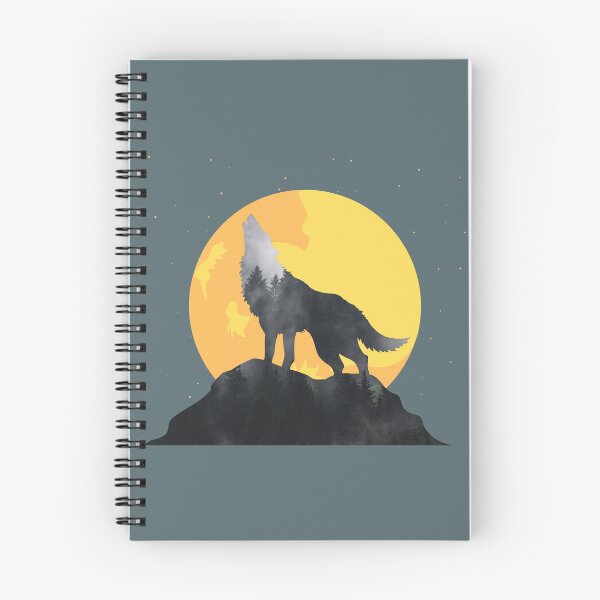 Item preview, Wolf Howling At The Moon Dark Forest designed and sold by NameZpod.