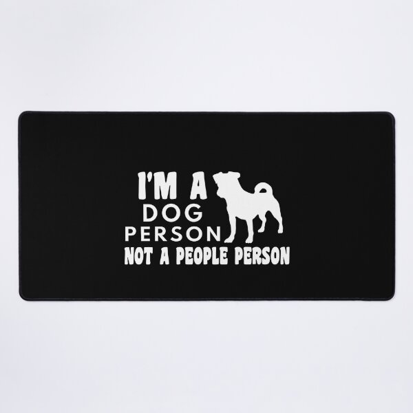 Item preview, im a dog person not a people person funny dogs quotes for dog lover designed and sold by randomdogshirt.