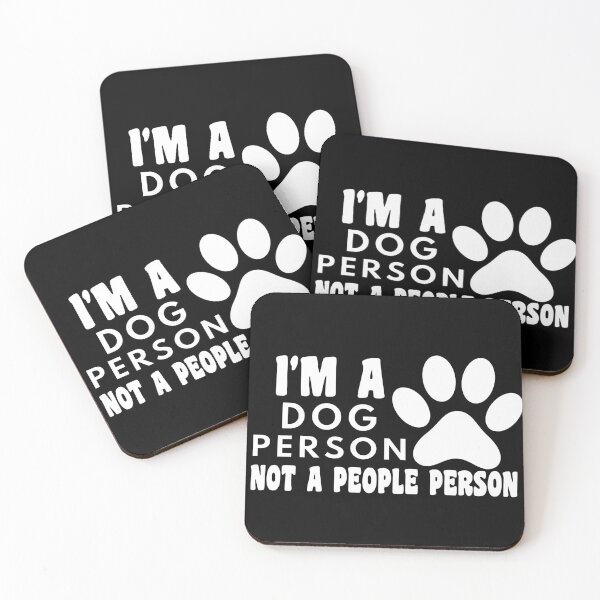 Item preview, im a dog person not a people person funny dogs quotes for dog lover designed and sold by randomdogshirt.