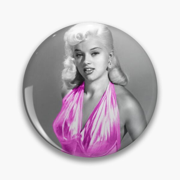 Aperçu de l'œuvre Diana Dors en costume rose créée et vendue par carmencuarzo.
