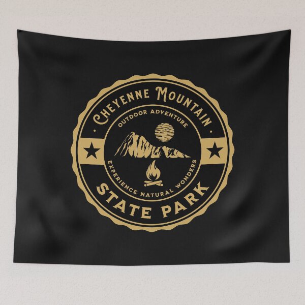 Item preview, Colorado Springs Camping Cheyenne Mountain State Park Colorado designed and sold by CattlettArt.