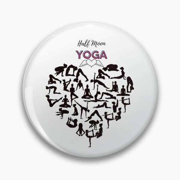 Item preview, Half Moon Yoga Pose, half moon pose bikram yoga	 designed and sold by Stylish-choice.