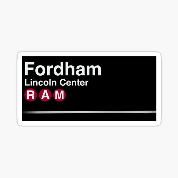Item preview, FORDHAM LC SUBWAY SIGN designed and sold by elladitraglia.