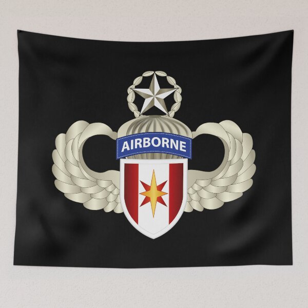Item preview, Army - 44th Medical Brigade w Master Airborne designed and sold by Military Insignia Products.