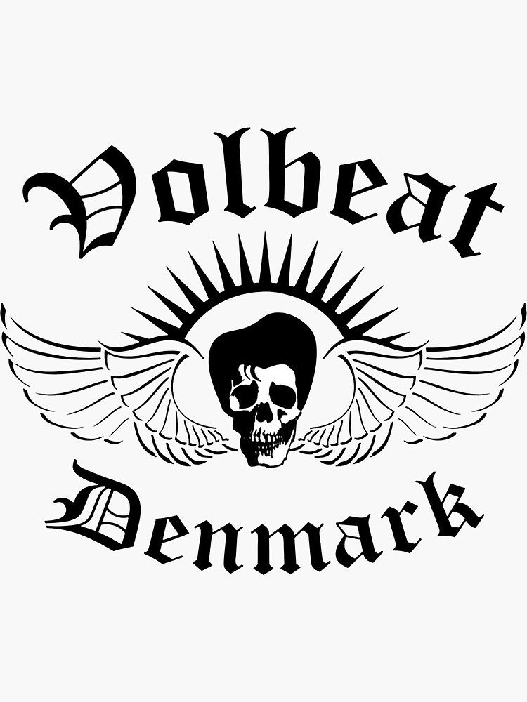 "VOLBEAT Familliar Shop" Sticker for Sale by rutherford747 Redbubble
