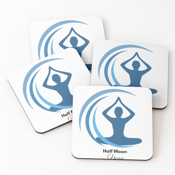 Item preview, Half Moon Yoga Pose, Crescent moon Yoga Pose Benefits	 designed and sold by Stylish-choice.