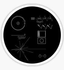 The Voyager Golden Record Sticker