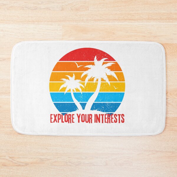 Item preview,  Explore Your Interests- Vintage Tropical Sunset,  Beach You To It designed and sold by Sun Sand & Sea Art.