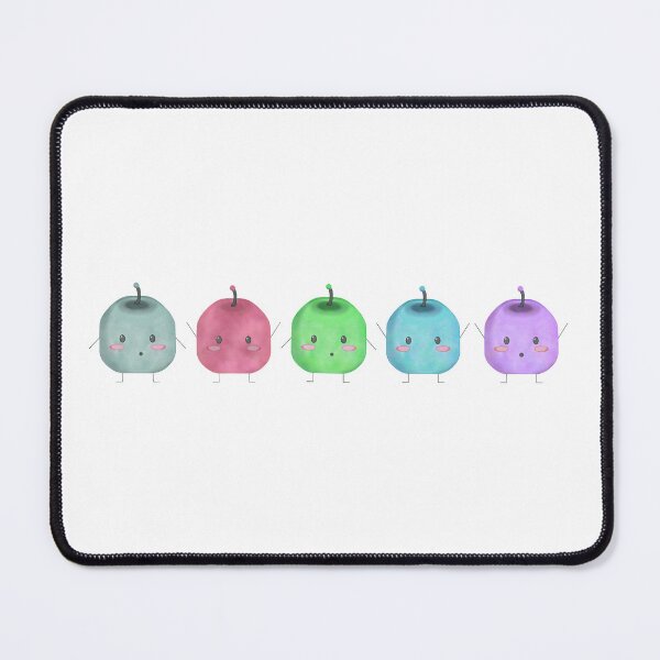 Item preview, Cute Watercolor Junimos from Stardew Valley  designed and sold by Vsiegel93.