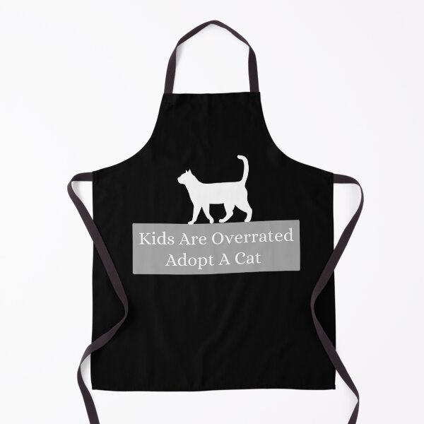 Item preview, Kids Are Overrated Adopt A Cat - Walking Cat Grey designed and sold by TheOtherDesign.