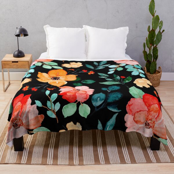 Item preview, Watercolor Seamless Floral Pattern, Flowers, Roses designed and sold by TheCatmeow2000.