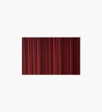 Twin Peaks Curtain room Art Board