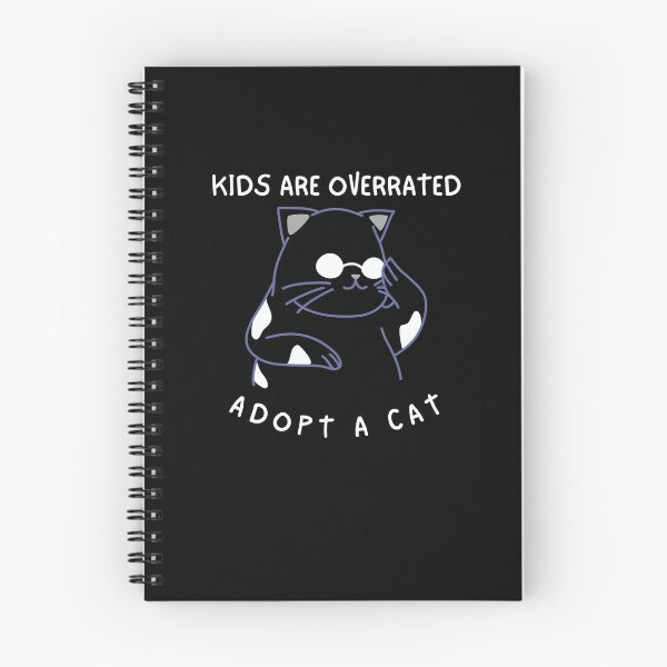 Item preview, Kids Are Overrated Adopt A Cat - The Cool Cat designed and sold by TheOtherDesign.