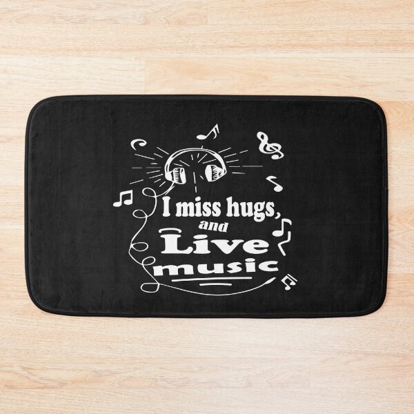 Item preview, i miss hugs and live music  Essential T-Shirt  designed and sold by AdOmar.
