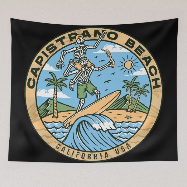 Item preview, Capistrano Beach Skeleton Bros designed and sold by LanikaiBeach.