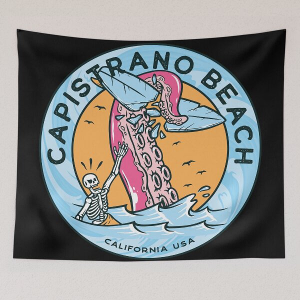Item preview, Capistrano Beach Tentacle Surfboard  designed and sold by LanikaiBeach.
