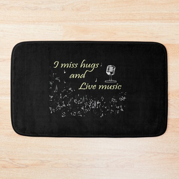 Item preview, i miss hugs and live music  Essential T-Shirt  designed and sold by AdOmar.